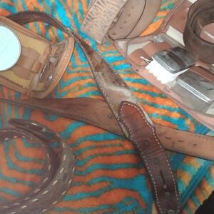 Old military belts from 1942